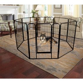 High Quality Wholesale Cheap Best Large Indoor Metal Puppy Dog Run Fence / Iron Pet Dog Playpen