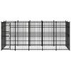 Outdoor Dog Kennel Steel 99.2 ft¬≤