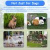 Dog Pens Outdoor 32" Height Foldable 12 Panels Heavy Duty Metal Portable Dog Playpen Indoor Anti-Rust Exercise Dog Fence with Doors for Large/Medium/S