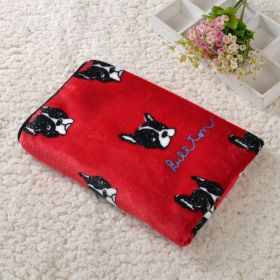 For Common Dogs Blanket Non-slip Seat Cushion (Option: Red Jarre Aero Bull-40x60cm)