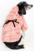 Pink-Mink' Luxury Designer Pet Coat