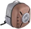 Pet Life 'Armor-Vent' External USB Powered Backpack with Built-in Cooling Fan